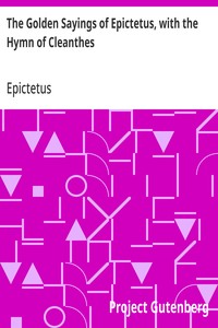 The Golden Sayings of Epictetus